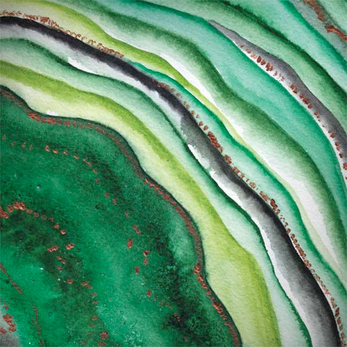 Kiwi Watercolor Geode Surface Book 2 15in Skin